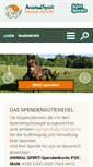Mobile Screenshot of animal-spirit.at